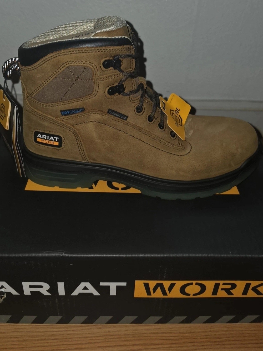 Ariat Men’s Brown Work Boot - DryShield Waterproof